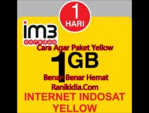 Cara Agar Paket Yellow Indosat Ooredoo Benar-Benar Hemat 2018