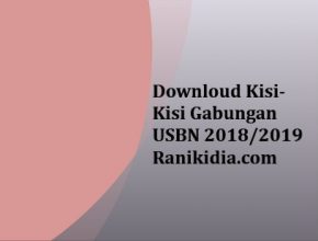 Downloud Kisi-Kisi Gabungan USBN 2018/2019
