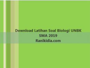 Download Latihan Soal Biologi UNBK SMA 2019