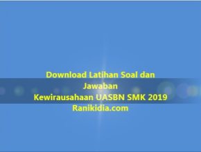 Download Latihan Soal dan Jawaban Kewirausahaan UASBN SMK 2019/2020