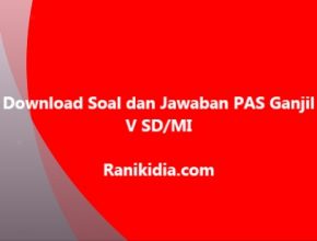 Download Soal dan Jawaban PAS Ganjil V SD/MI 2019