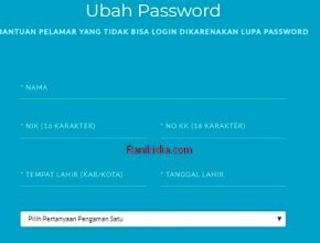 Solusi Bila Lupa Password Login SSCN BKN CPNS 2019
